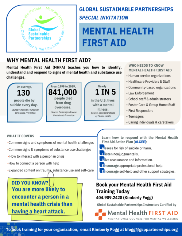 Mental Health First Aid