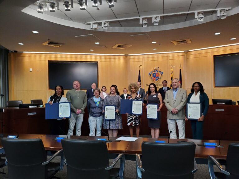 Montgomery County Council Mental Health Day Proclamation